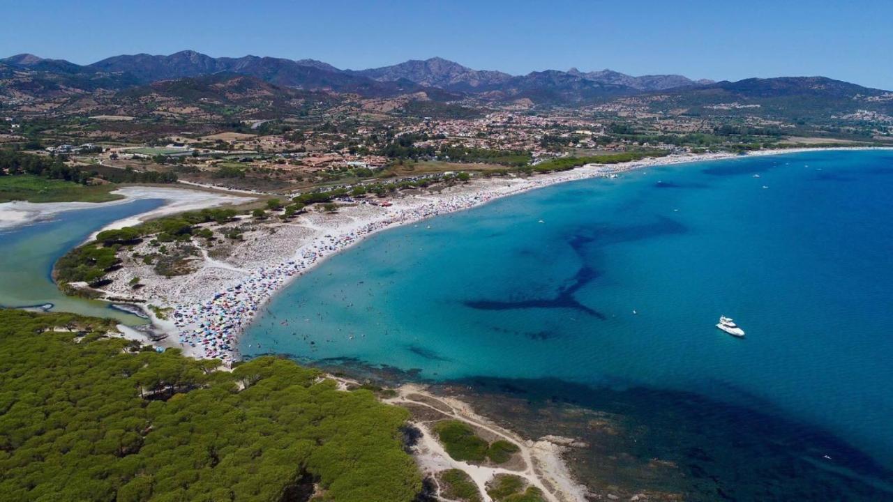 Villetta Con Piscina Budoni Affitti Spiaggia 700 Mt Luaran gambar