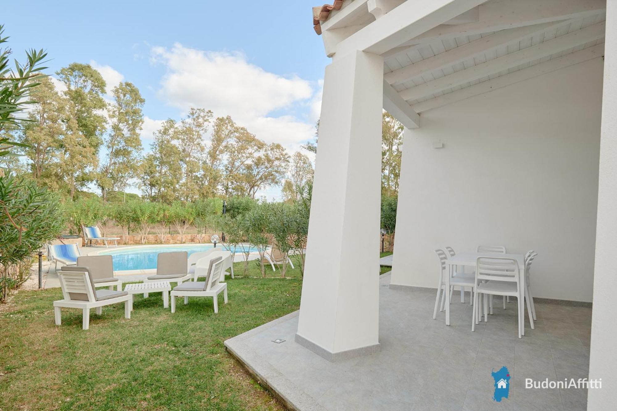 Villetta Con Piscina Budoni Affitti Spiaggia 700 Mt Luaran gambar
